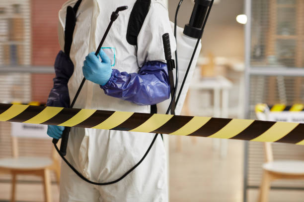Professional Trauma Scene Cleanup technician working in Greenville, NC